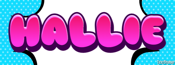 Hallie Text Effect