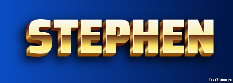 Stephen Efeito de texto
