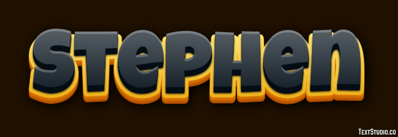 Stephen Efeito de texto