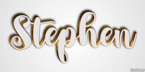 Stephen Efeito de texto