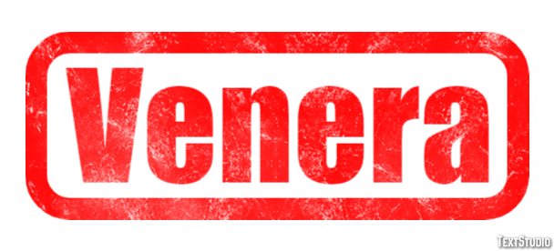 Venera Effetto testo
