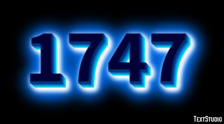 1747 Efeito de texto