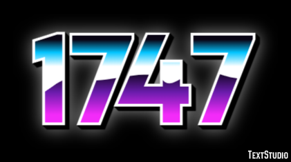 1747 Эффект текста