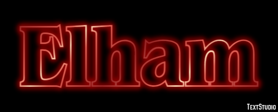 Elham Text Effect