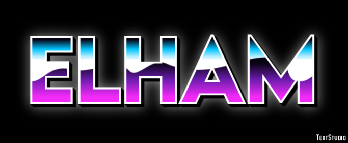 Elham Efecto de texto
