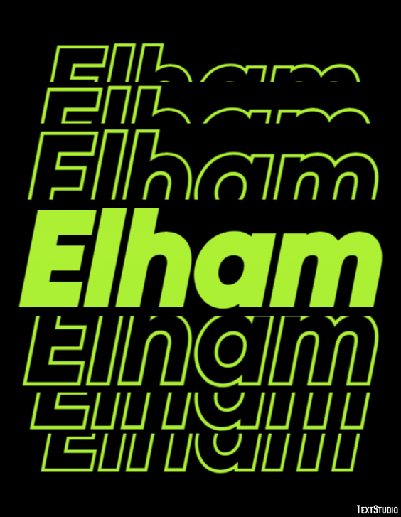 Elham Text Effect
