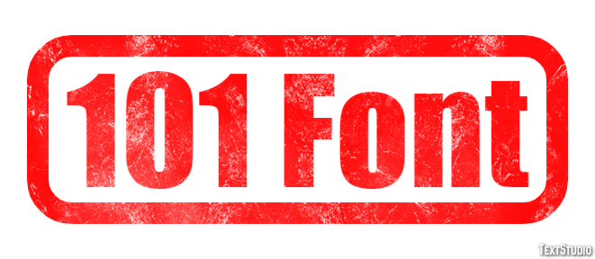 101 Font Effet de Texte