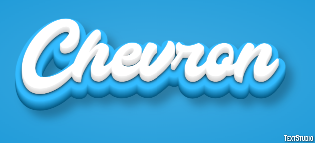 Chevron Efecto de Texto