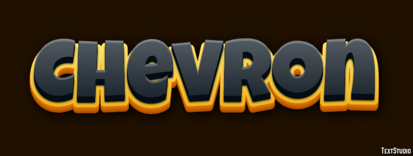 Chevron Efecto de Texto