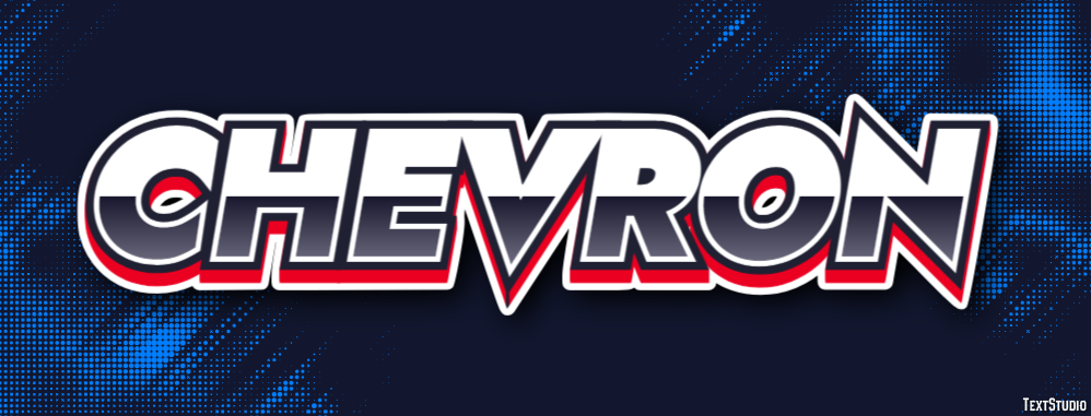 Chevron Efecto de Texto