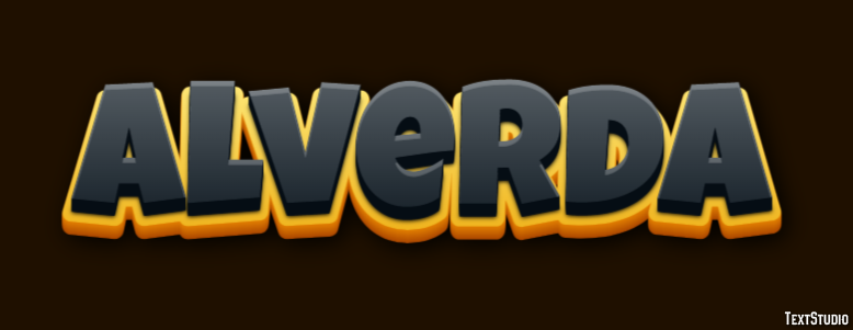 Alverda Text effect