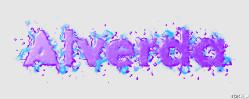 Alverda Text effect