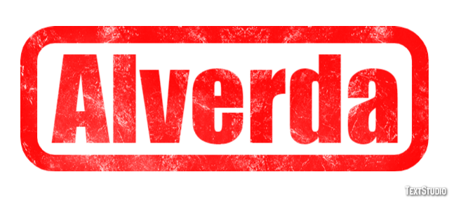 Alverda Text effect