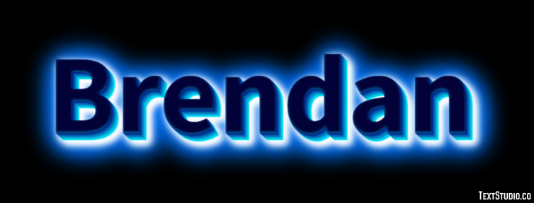 Brendan Efeito de texto