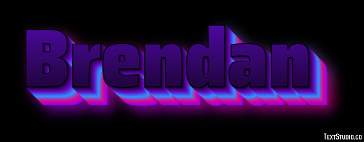 Brendan Texteffekt