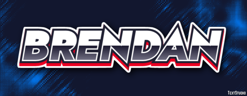 Brendan Text Effect