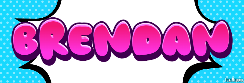 Brendan Text Effect