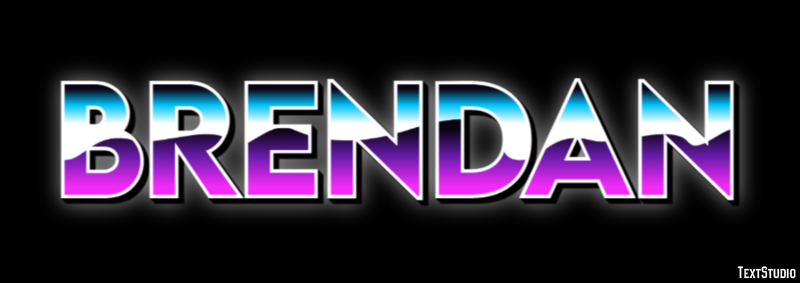 Brendan Text Effect
