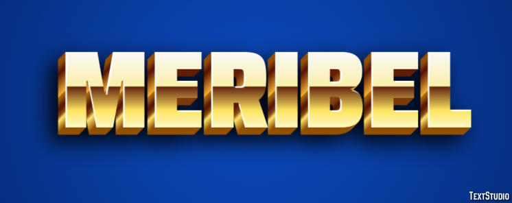 Meribel Efekt tekstowy
