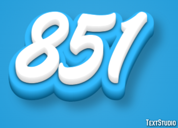 851 Effet de Texte
