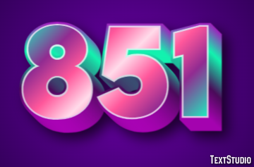 851 Effet de Texte