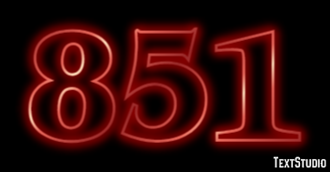 851 Effet de Texte