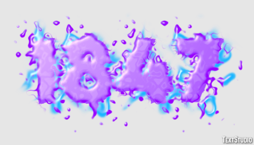 1847 Text Effect