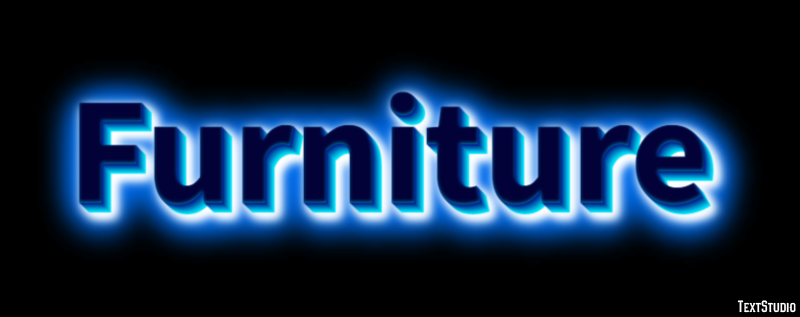 Furniture Effetto testo