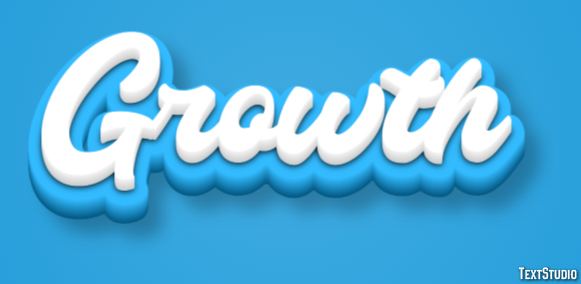 Growth Text Effect