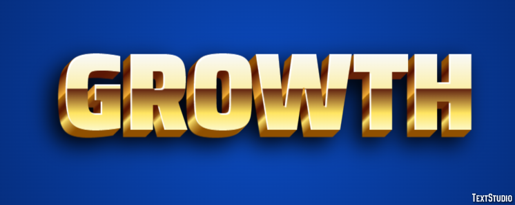 Growth Text Effect