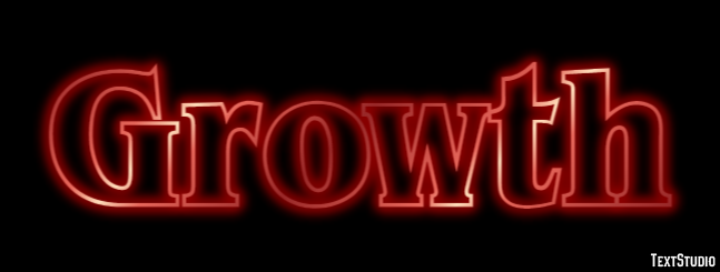 Growth Text effect