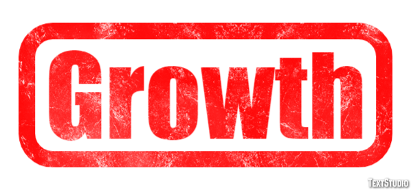 Growth Text Effect