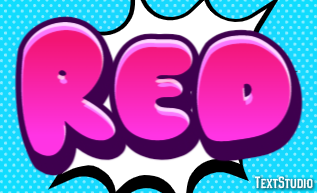 Red Text Effect