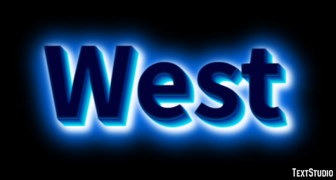 West Efekt tekstowy