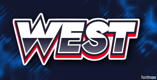 West Text Effect