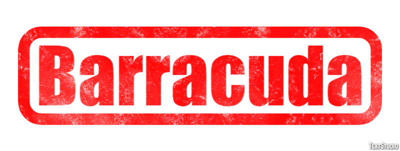 Barracuda Efekt tekstowy