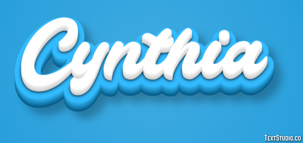 Cynthia Text Effect