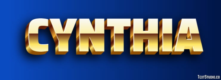 Cynthia Text Effect