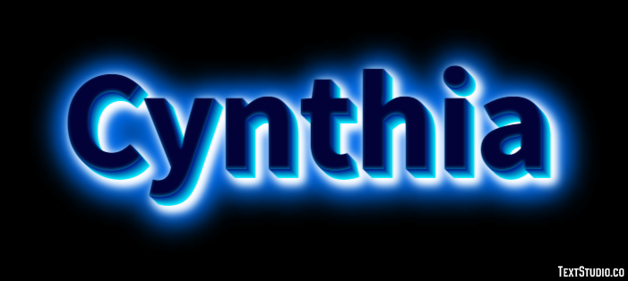 Cynthia Text Effect