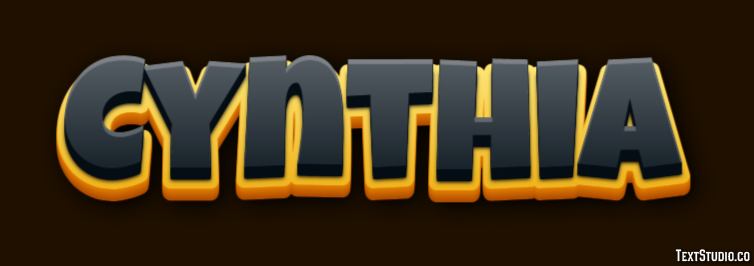 Cynthia Text Effect