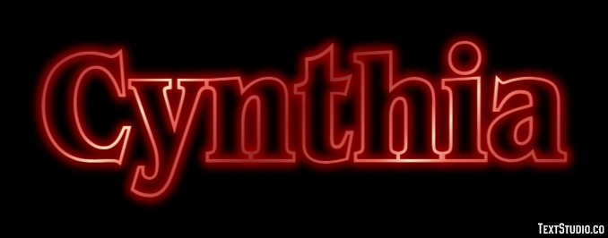 Cynthia Text Effect