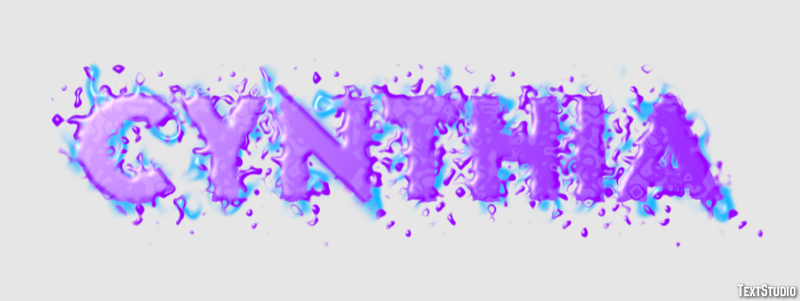 Cynthia Text Effect
