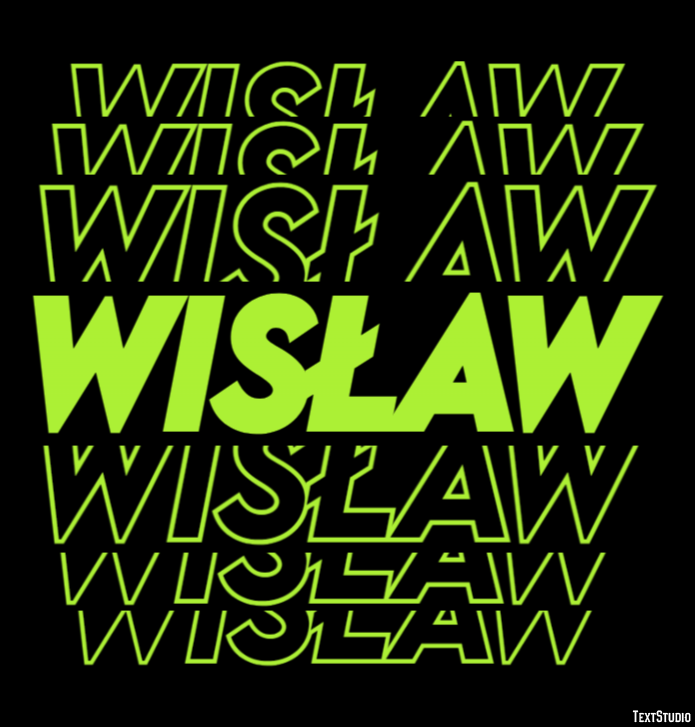 Wisław Efekt tekstowy