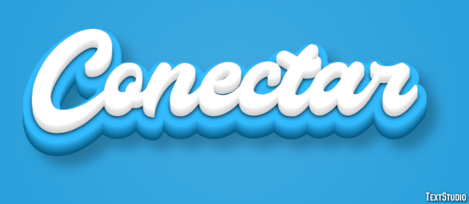 Conectar Efeito de texto