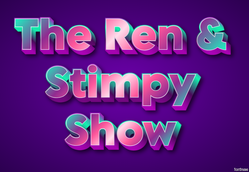 The Ren & Stimpy Show Effetto testo
