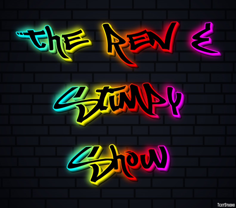 The Ren & Stimpy Show Effetto testo