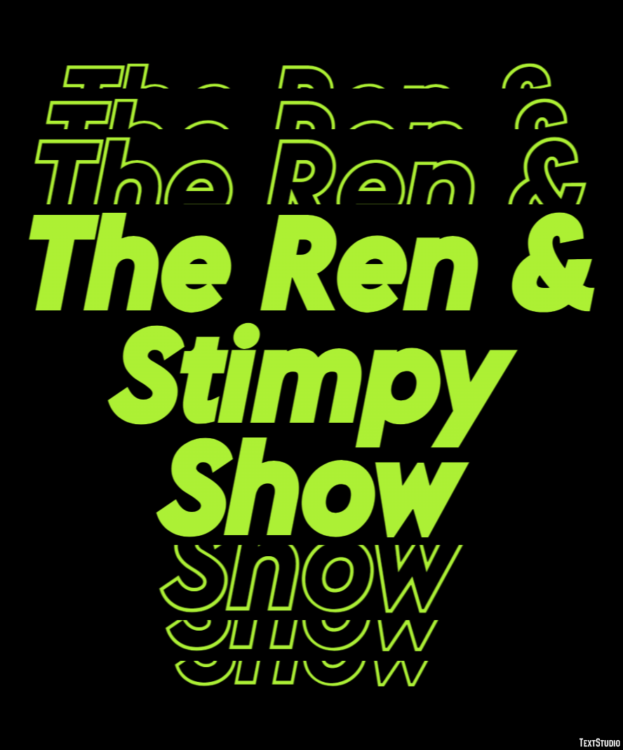 The Ren & Stimpy Show Text effect