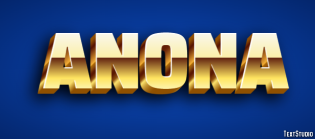 Anona Text Effect