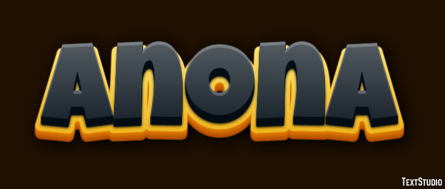 Anona Text effect