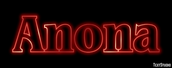 Anona Text effect